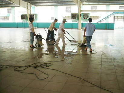 Dịch vụ tổng vệ sinh sau xây dựng Dịch vụ tổng vệ sinh sau xây dựng